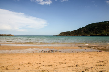 Fototapeta na wymiar san sebastian beach