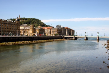 Fototapeta premium Landscape of San Sebastian