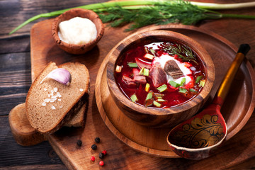 Borsch beet soup