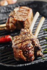 Rack of Lamb Barbecue