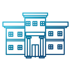 Hospital building symbol icon vector illustration graphic design