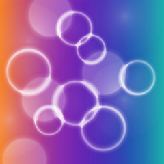 Abstract colorful defocused lights bokeh background