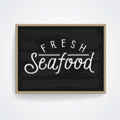 Obraz premium Vintage poster for food and drinks