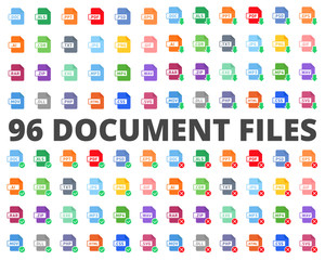 Document File Type Format flat