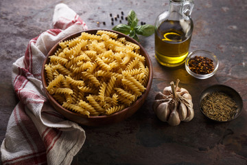 Fusilli Raw Pasta