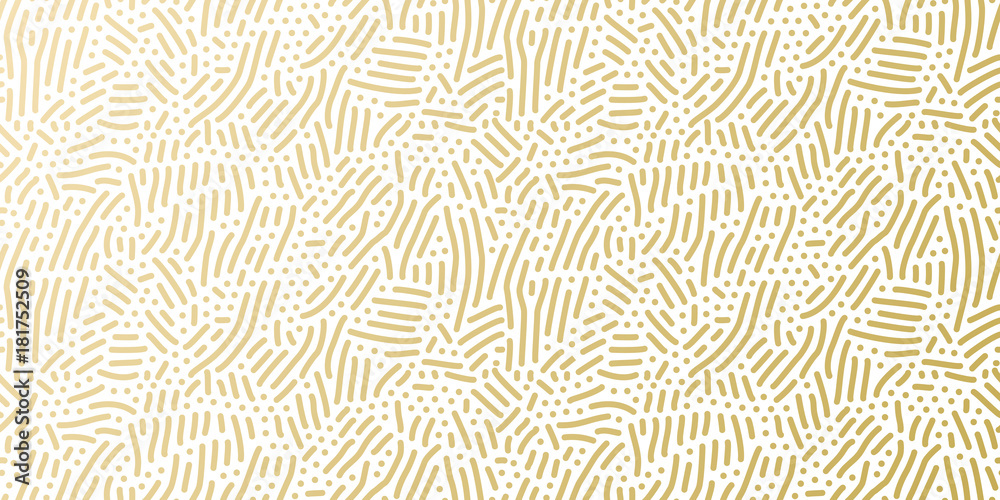 Poster christmas holiday golden pattern background template for greeting card design. vector dotted abstrac