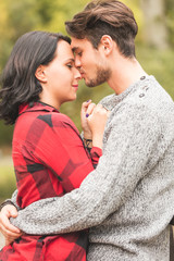 Fototapeta premium Couple in love.