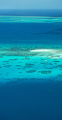  the great reef from the high