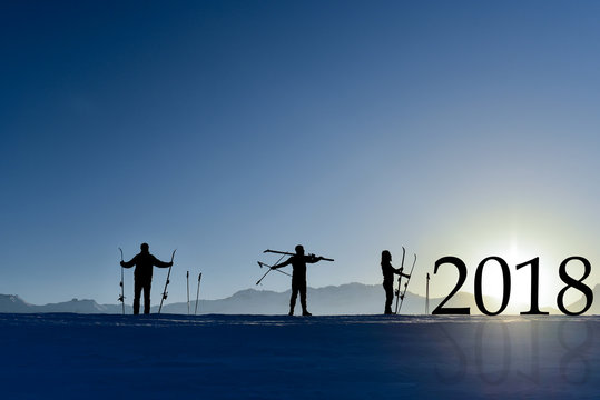 new season ski adventure