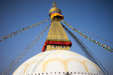 Bodhnath Stupa in Nepal