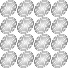 Design seamless monochrome ellipse pattern