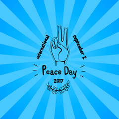 International Peace Day Poster 21 September 2017