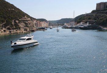 Corsica,Bonifacio,bay
