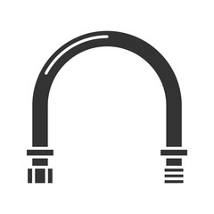 Pipe glyph icon