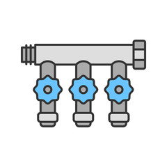 Manifold tap color icon
