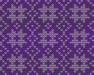 Festive Sweater Design. Seamless Knitted Pattern