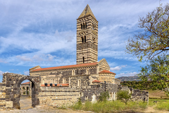Basilica di Saccargia Abteikirche Sardinien  Comune di Codrongianos