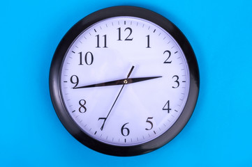 wall clock on a bright background