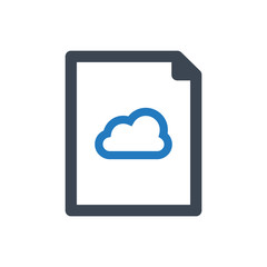 Cloud File Icon