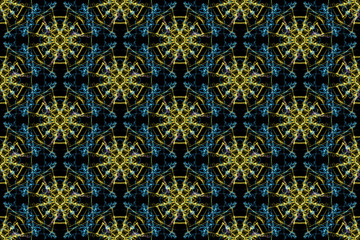 Geometric abstract background. Digital art.