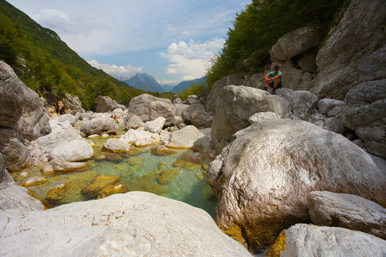 Boka river, Triglav National Park, Slovenia
