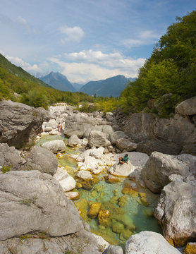 Boka river, Triglav National Park, Slovenia