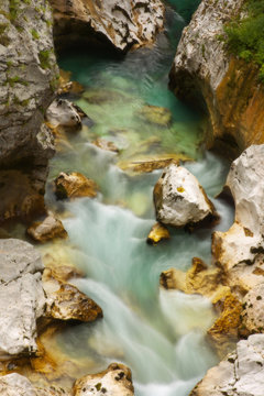 Soca river, Triglav National Park, Slovenia