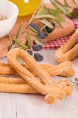 Italian taralli. 