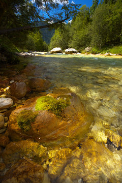 Soca river, Triglav National Park, Slovenia