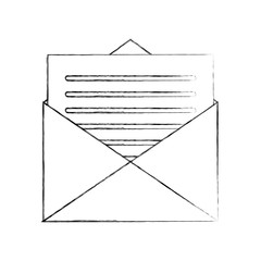 email envelope letter message communication vector illustration