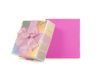 Pink present box