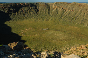 The Southern Rim of Meteor Crater