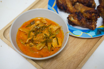 Panang pork