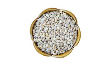 Healthy of pearl barley.