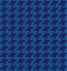 Festive Sweater Design. Seamless Knitted Pattern