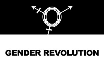 Gender Revolution. Transgender Symbol