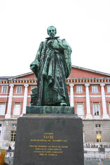 la statue de Antoine Favre &agrave; Chamb&eacute;ry