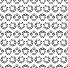 Seamless pattern line decoration abstract vector background design