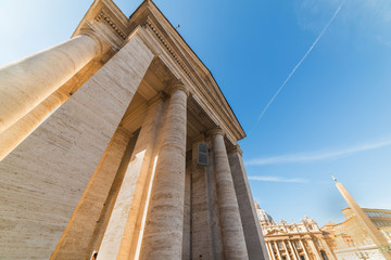 Colonnade in Saint Peter's square