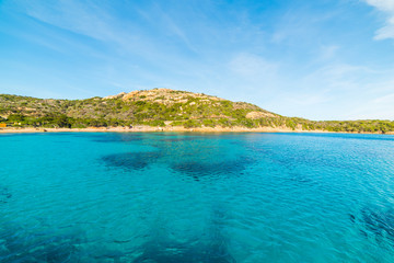 Fototapeta premium Blue sea in Spalmatore beach