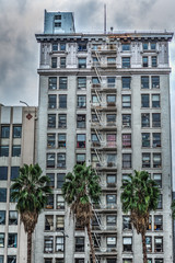 Fototapeta premium Old building in downtown Los Angeles