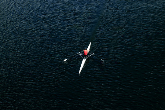 Kayak Race View From Above, Concept Competition, Championship