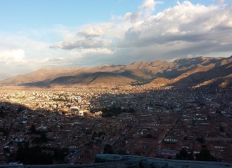 Clouds Over Mountains of Cusco