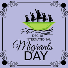 International Migrants Day.
