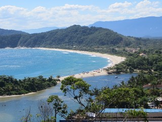 Barra do Una Beach in Sao Sebastiao, Brazil