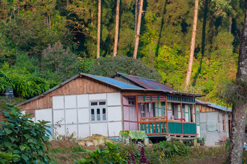 Fototapeta na wymiar Silerygaon Village, Sikkim