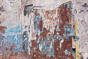 grunge ripped poster background