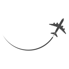 Plane icon, Airplane symbol - obrazy, fototapety, plakaty