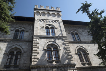 Fototapeta na wymiar Ascoli Piceno (Marches, Italy), historic building