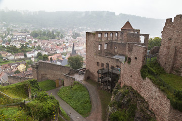 Fototapeta na wymiar Ancient castle Wertheim. Germany